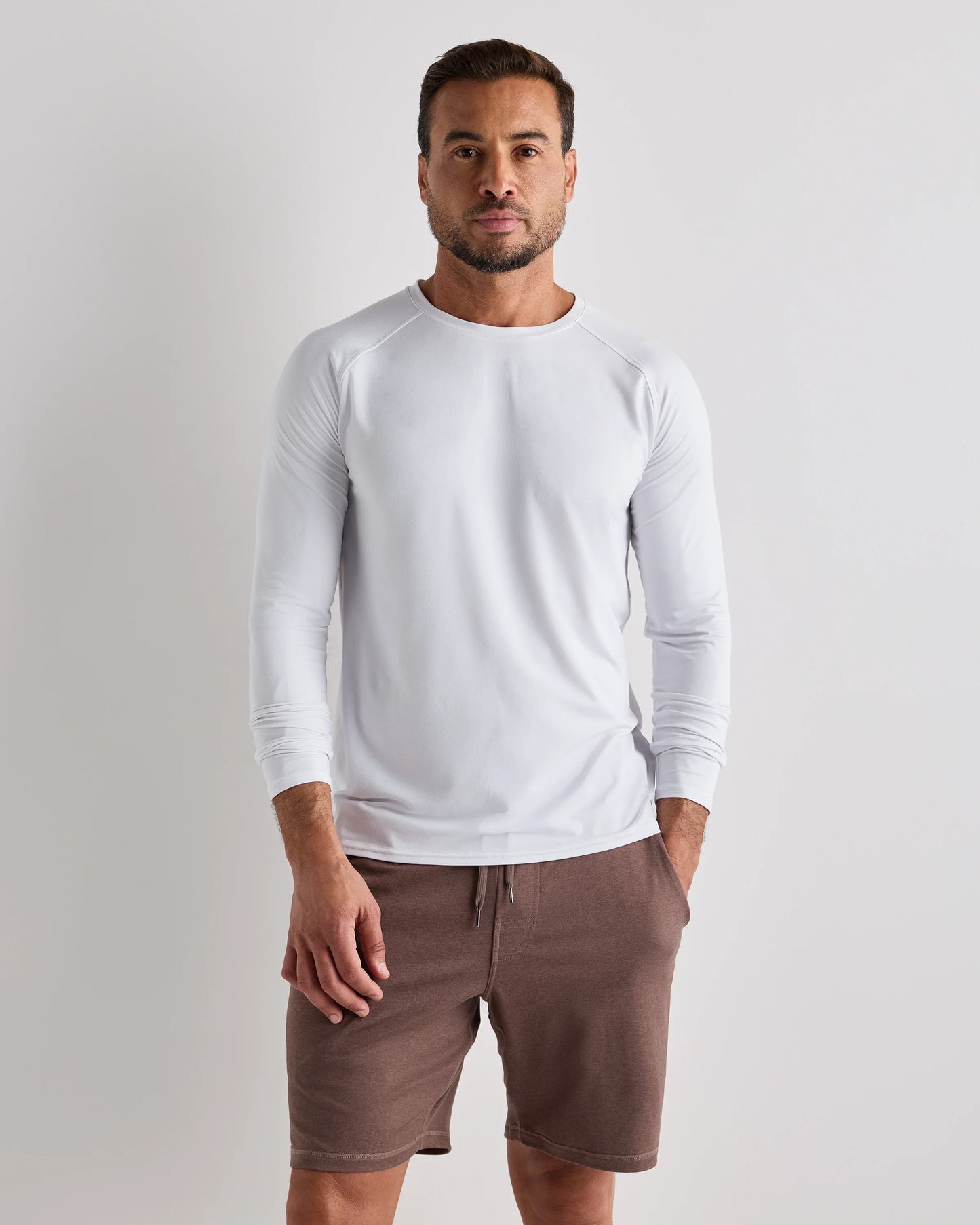 Flowknit Breeze Performance Long Sleeve Tee - XS / Heather Grey