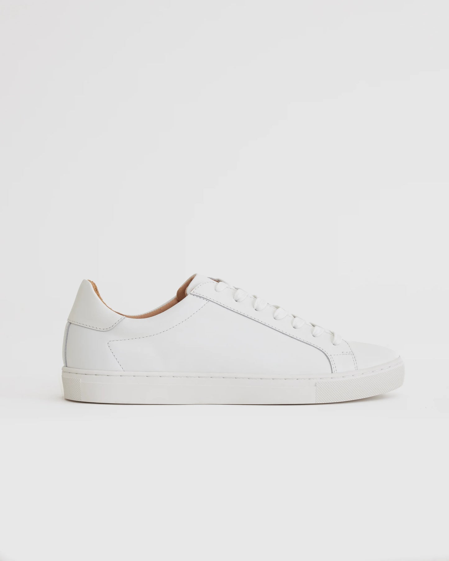 100% Leather Everyday Sneaker - 5 / Black