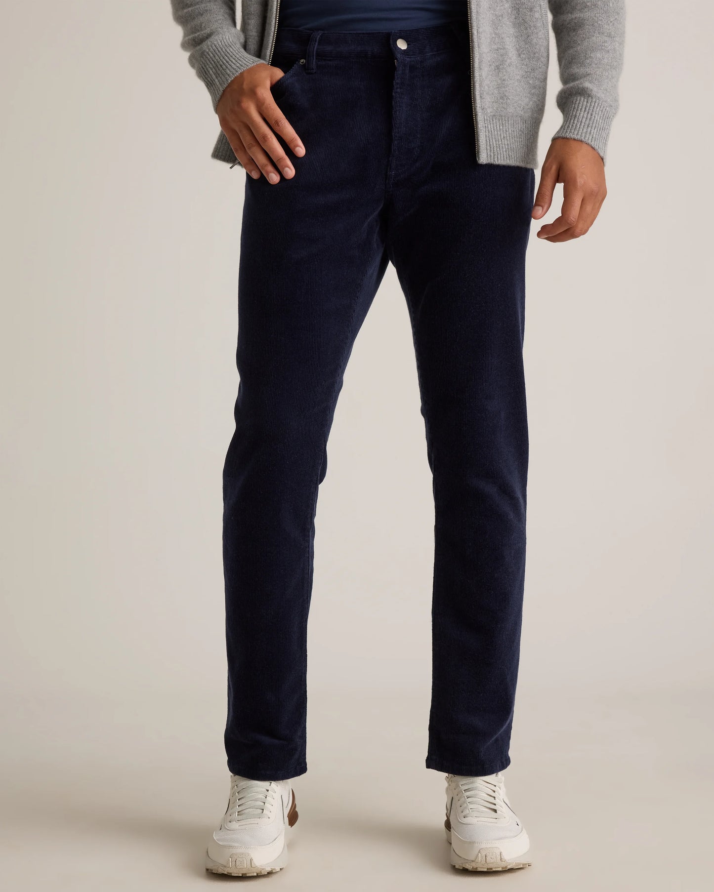 Organic Stretch Corduroy 5-Pocket Pants - 30X30 / Espresso