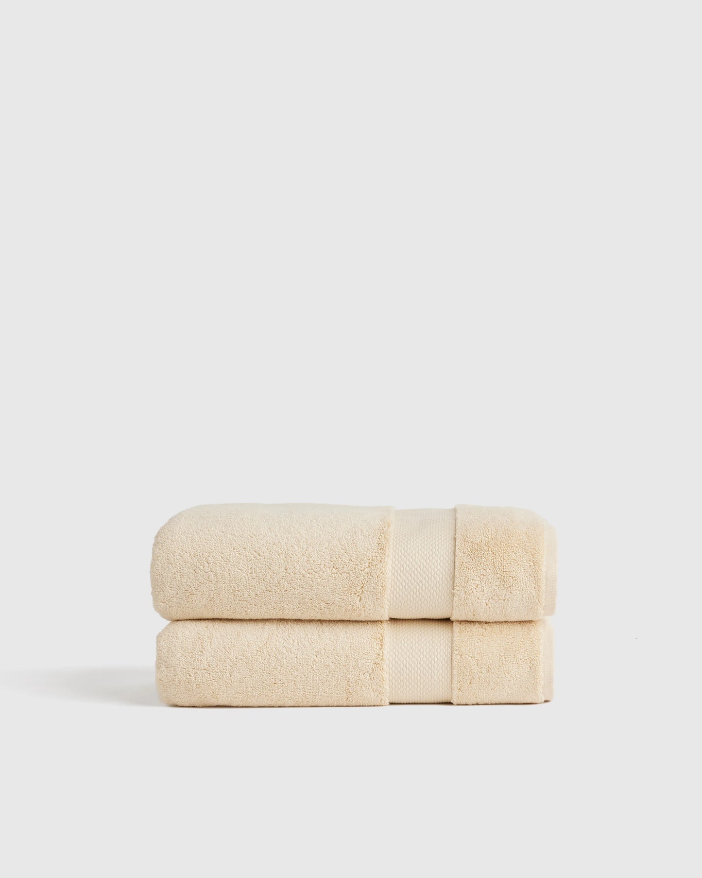 Turkish Ultra Plush Bath Towel (Set of 2) - One Size / White