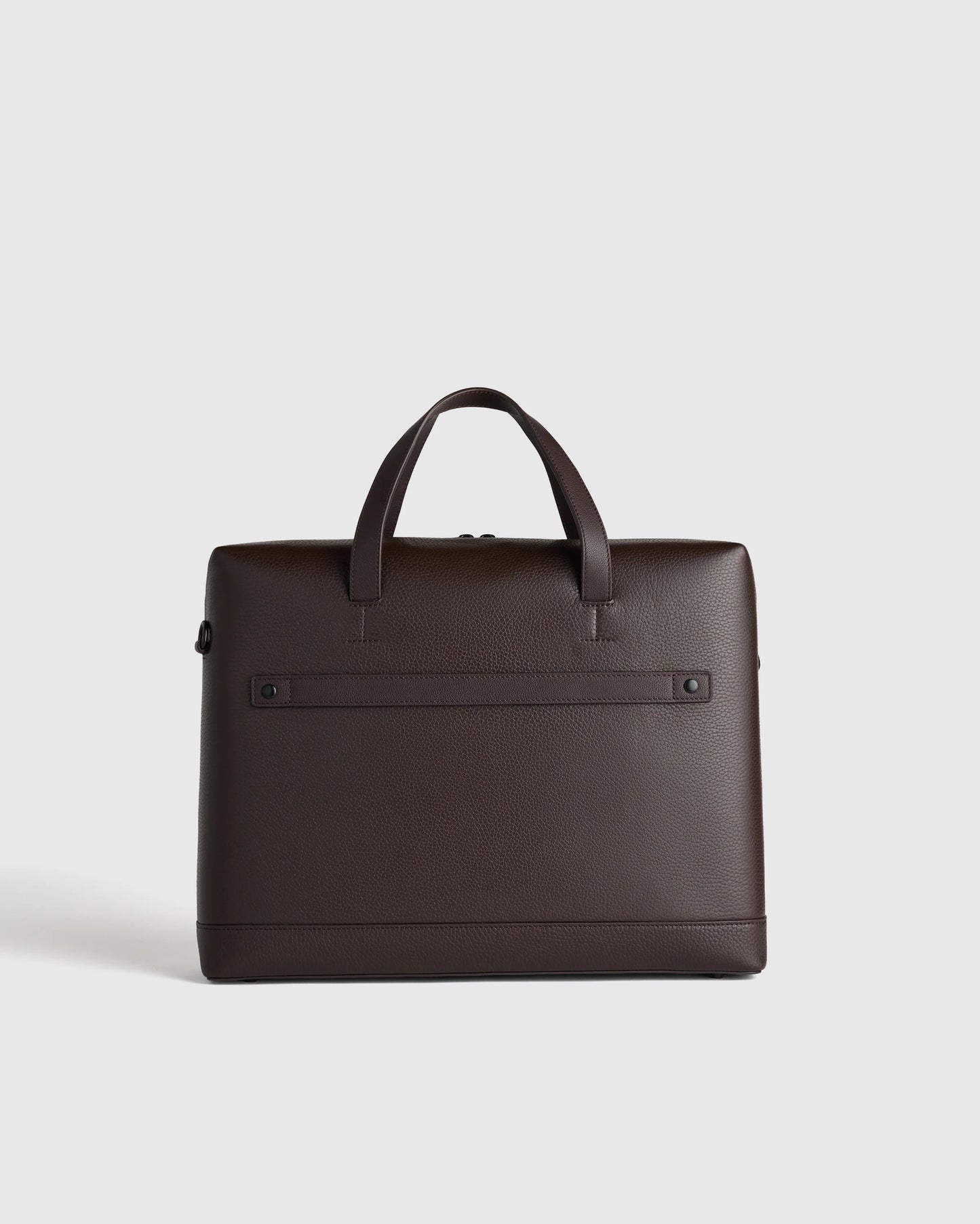 Excursion Italian Leather Slim Laptop Bag - One Size / Hickory
