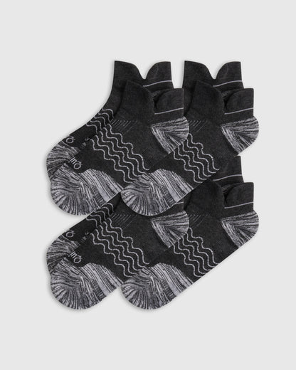 Performance Running Ankle Socks (4-Pack) - S / White