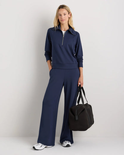 SuperSoft Fleece Half Zip - XS / Dried Fig