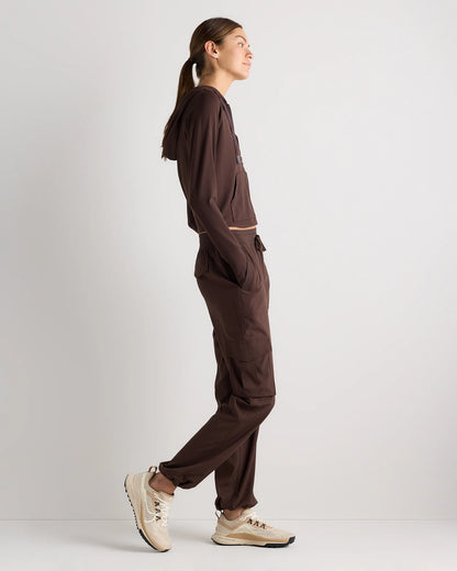 Performance Tech Cargo Mid-Rise Pants - XS / Black