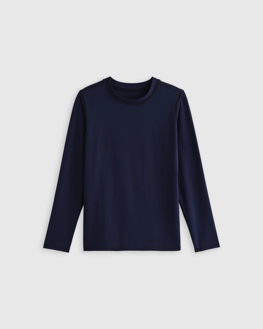 Long Sleeve Rash Guard - 8 / Navy