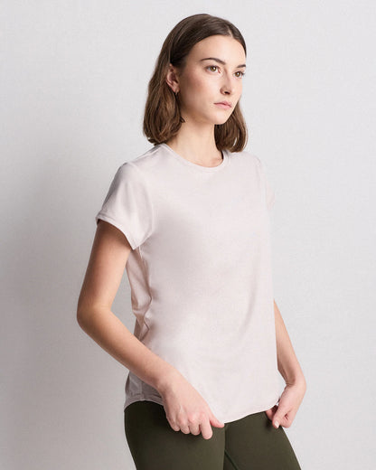 Flowknit Breeze Tee - XS / Heather Green