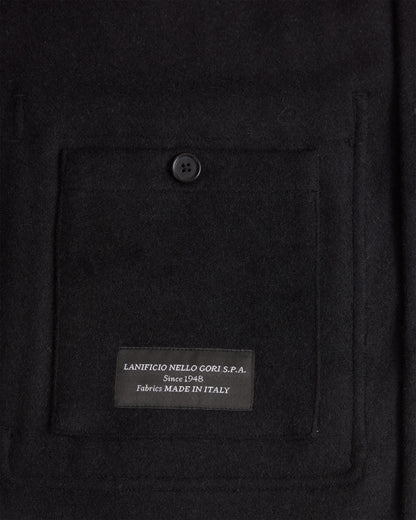 Italian Wool Chore Jacket - XS / Black