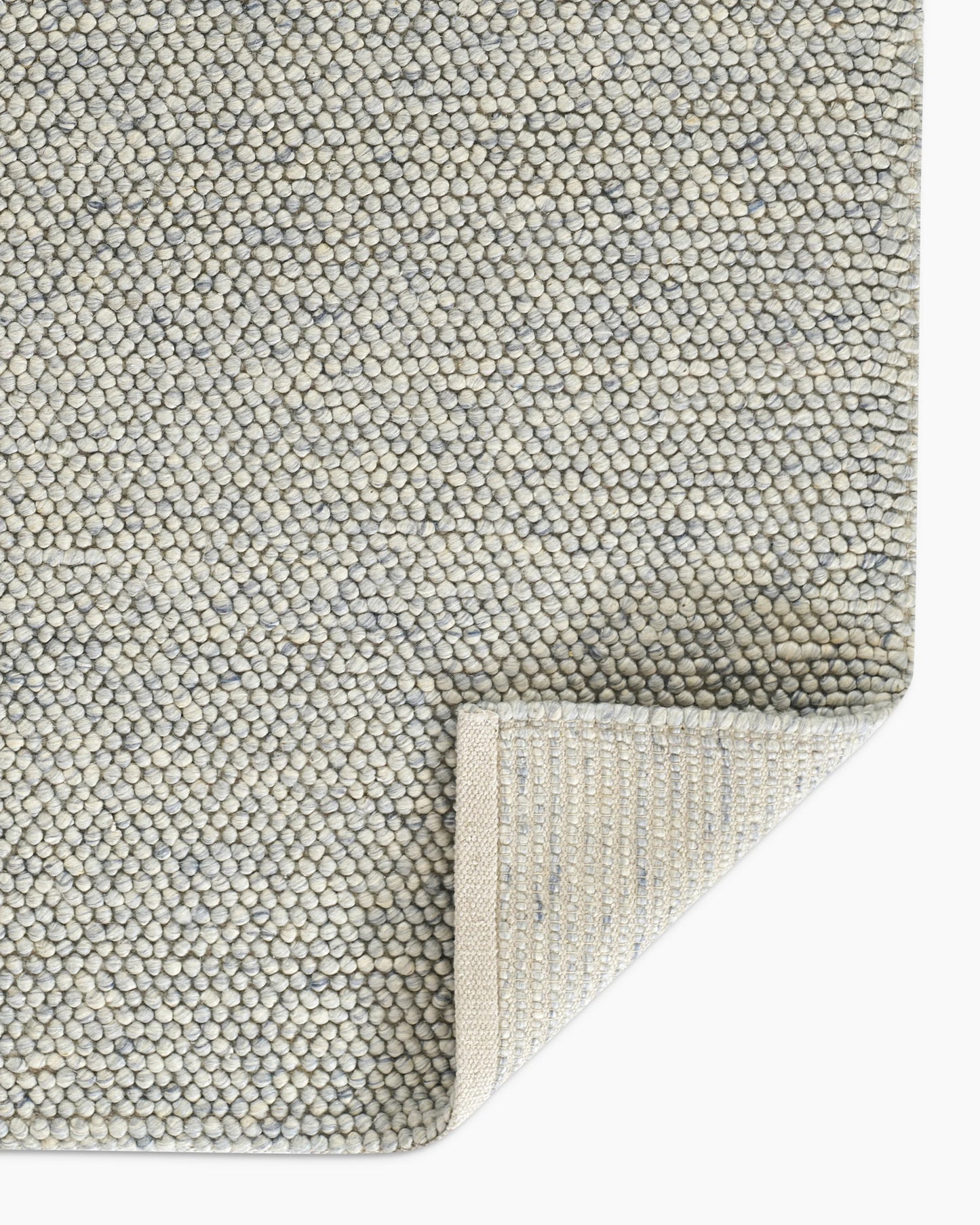 Tribeca Handwoven Wool Rug - 3' x 5' / Cream