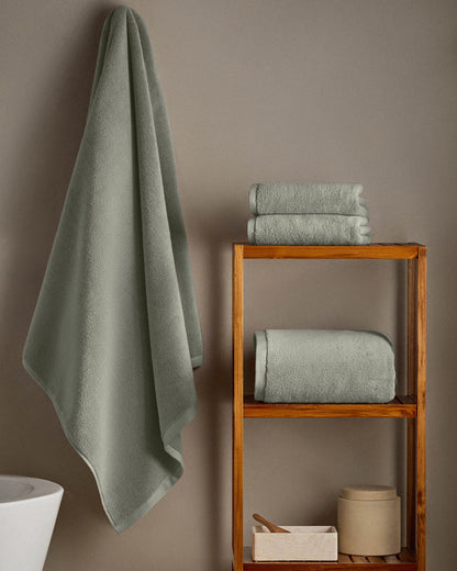 Plush Organic Turkish Cotton Bath Sheet Bundle (4 pieces) - One Size / White