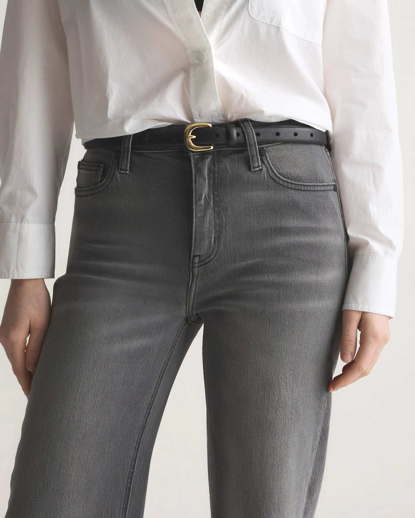 Bella Stretch Relaxed Straight Jeans - 24 / Atlantic Blue