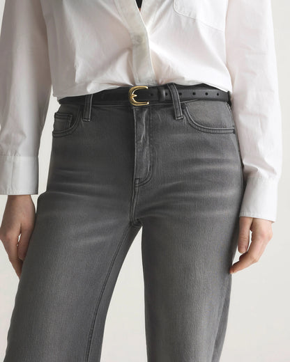 Bella Stretch Relaxed Straight Jeans - 24 / Atlantic Blue
