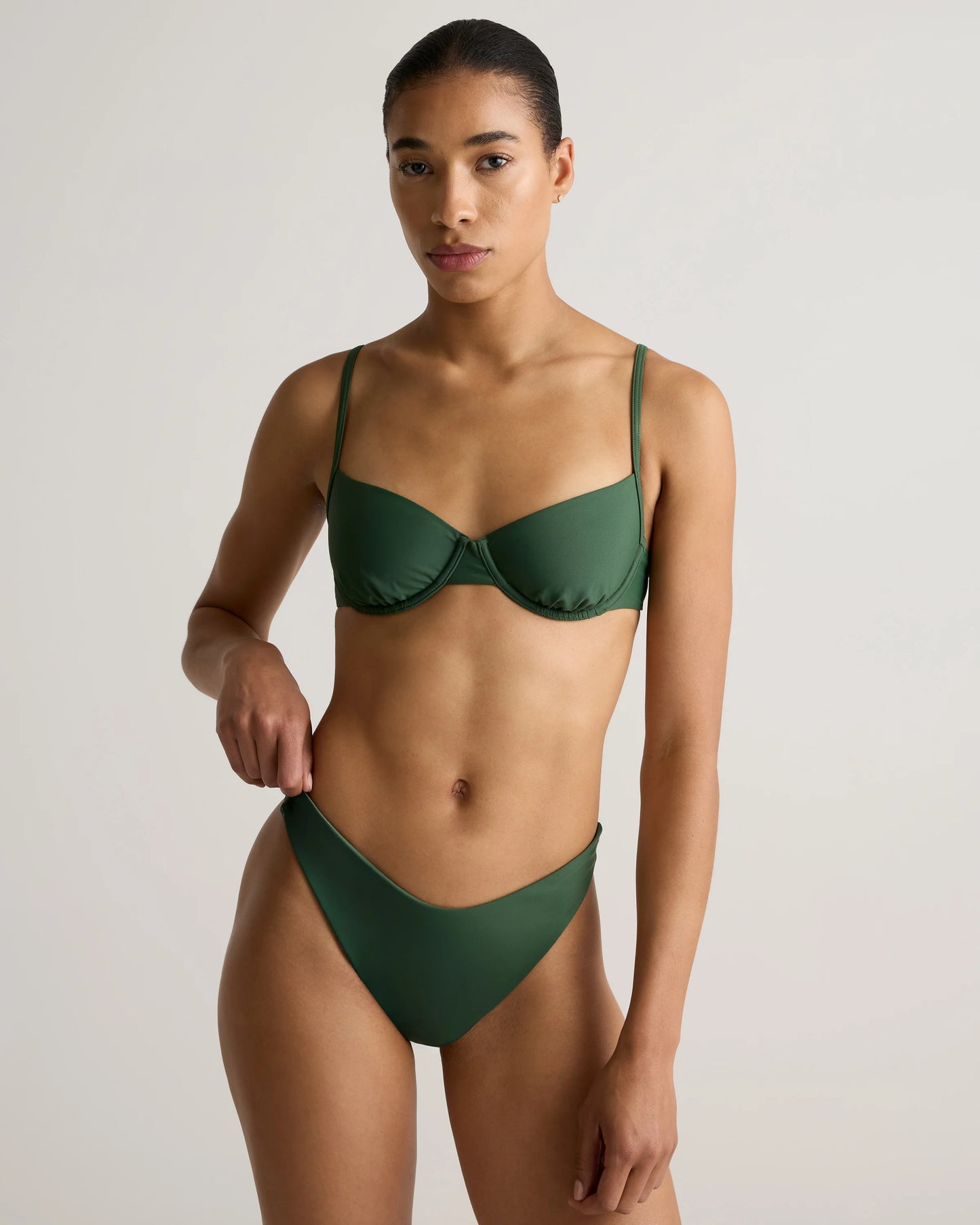 Italian Demi Bikini Top - XS / Deep Navy