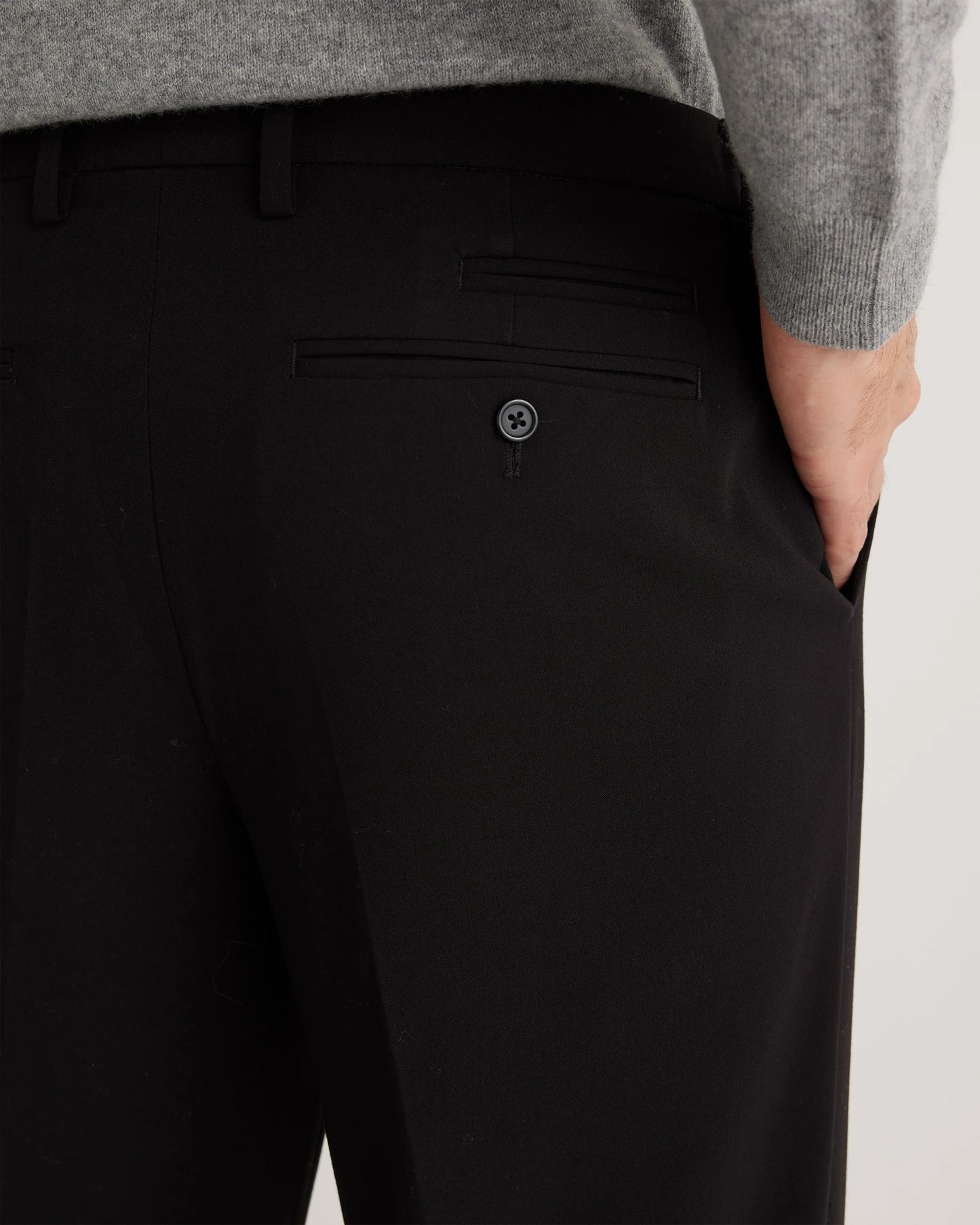 Performance Stretch Dress Pants - Slim Fit - 30X30 / Black