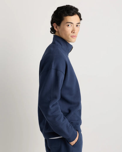 Everyday Fleece Quarter-Zip Sweatshirt - S / Coastal Sage