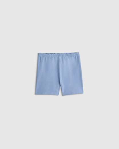 Organic Cotton Cartwheel Shorts - 6 / Soft Rose