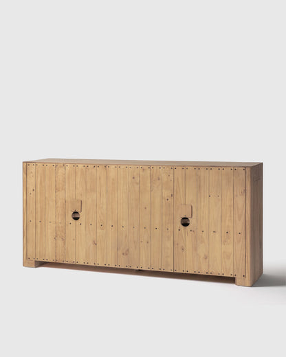 Reclaimed Oak Sideboard - One Size / Cafe Brown