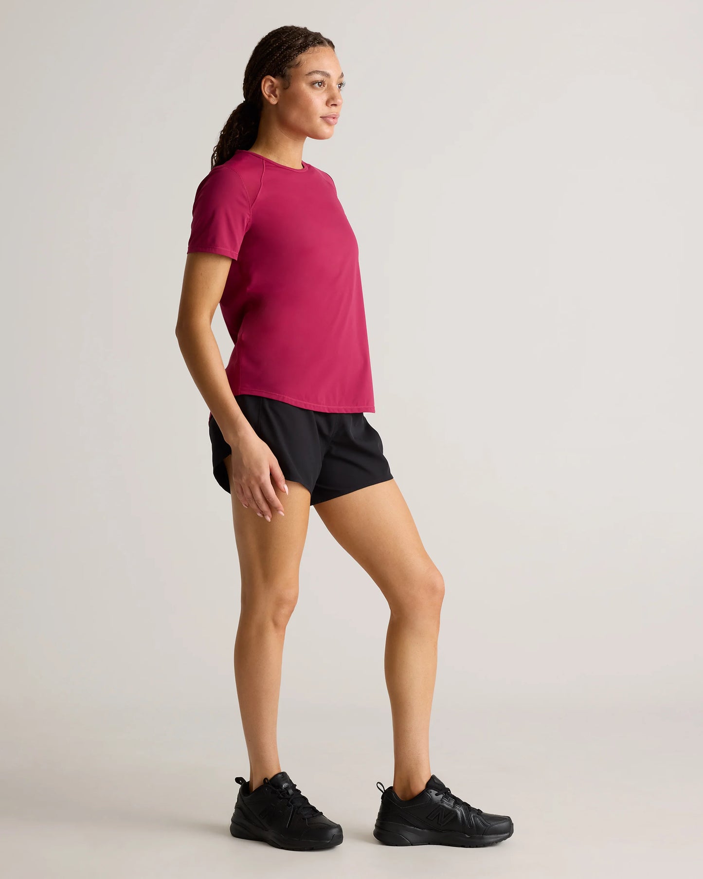 Essential Run Tee - XS / Berry