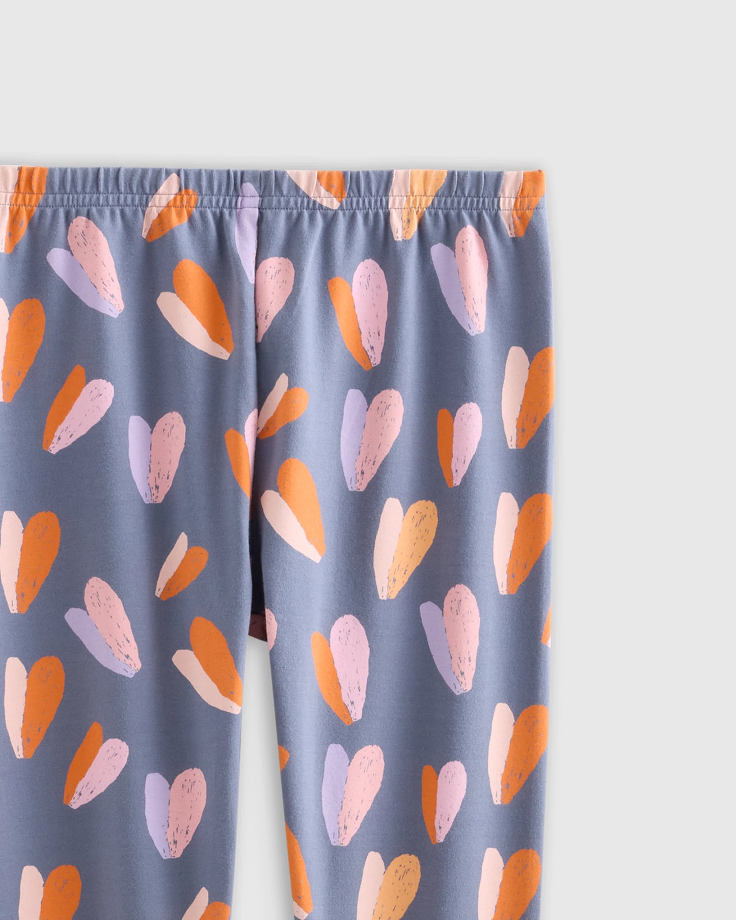 Organic Cotton Leggings - 6 / Red