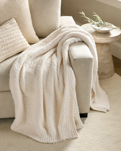 Ultra Cozy Throw - 60x72 / Ivory