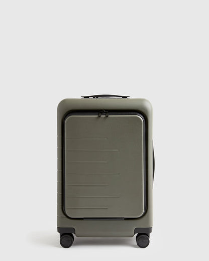 Front Pocket Carry-On Suitcase - One Size / Lavender