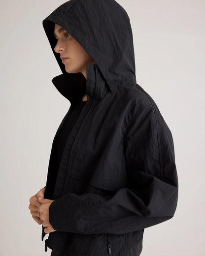 Water Repellent Windbreaker Jacket - XS / Praline
