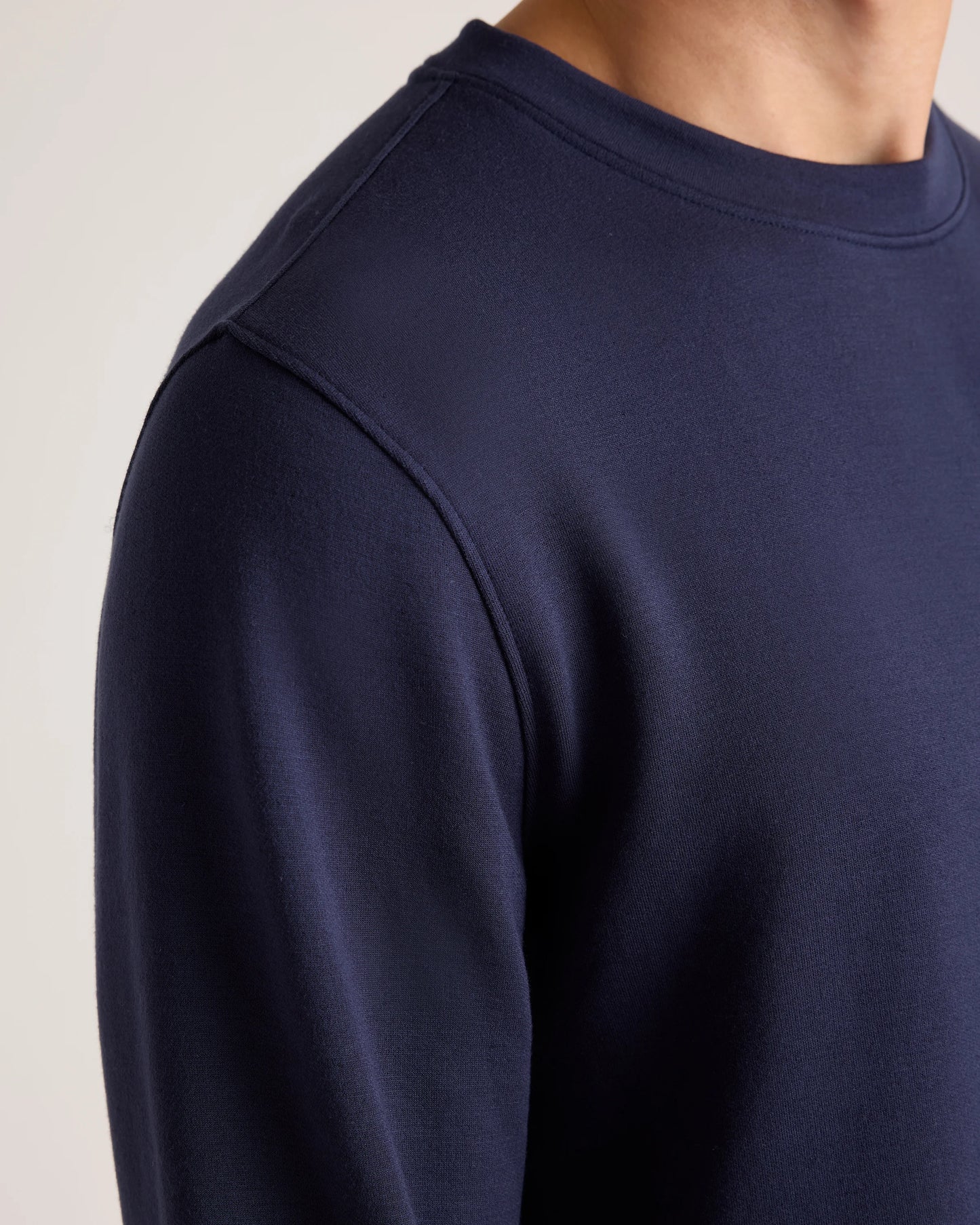Supersoft Fleece Crew - XS / Heather Oatmeal