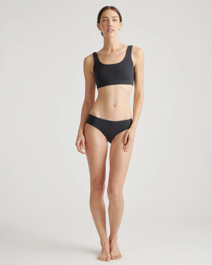 Organic Cotton Hipster (6-pack) - XS / Black