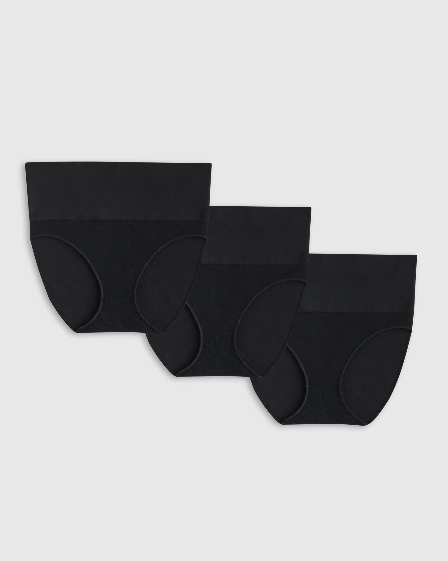 Shaping High-Waisted Brief (3-Pack) - XS / Cocoa