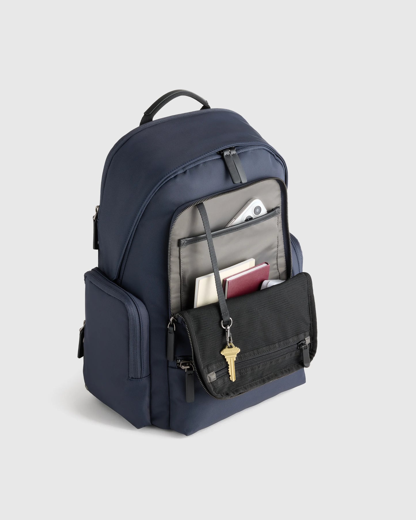 Voyage Nylon Commuter Backpack - One Size / Black