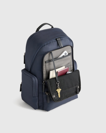 Voyage Nylon Commuter Backpack - One Size / Black