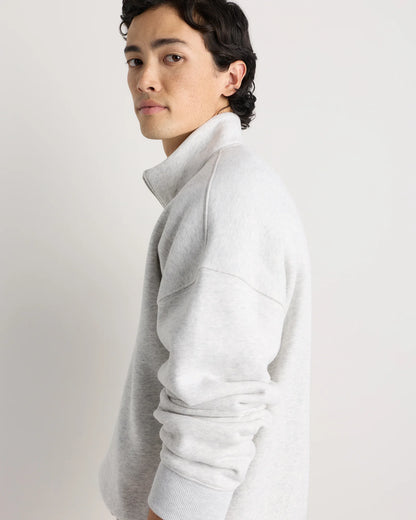 Everyday Fleece Quarter-Zip Sweatshirt - S / Coastal Sage