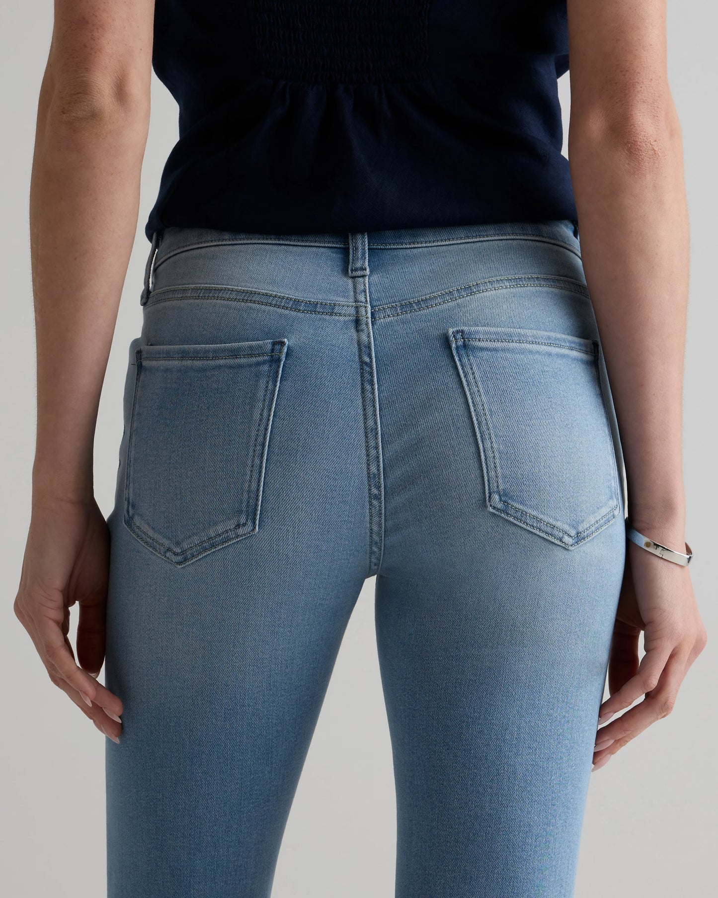 Luna Stretch Flare Jeans - 24 / Black