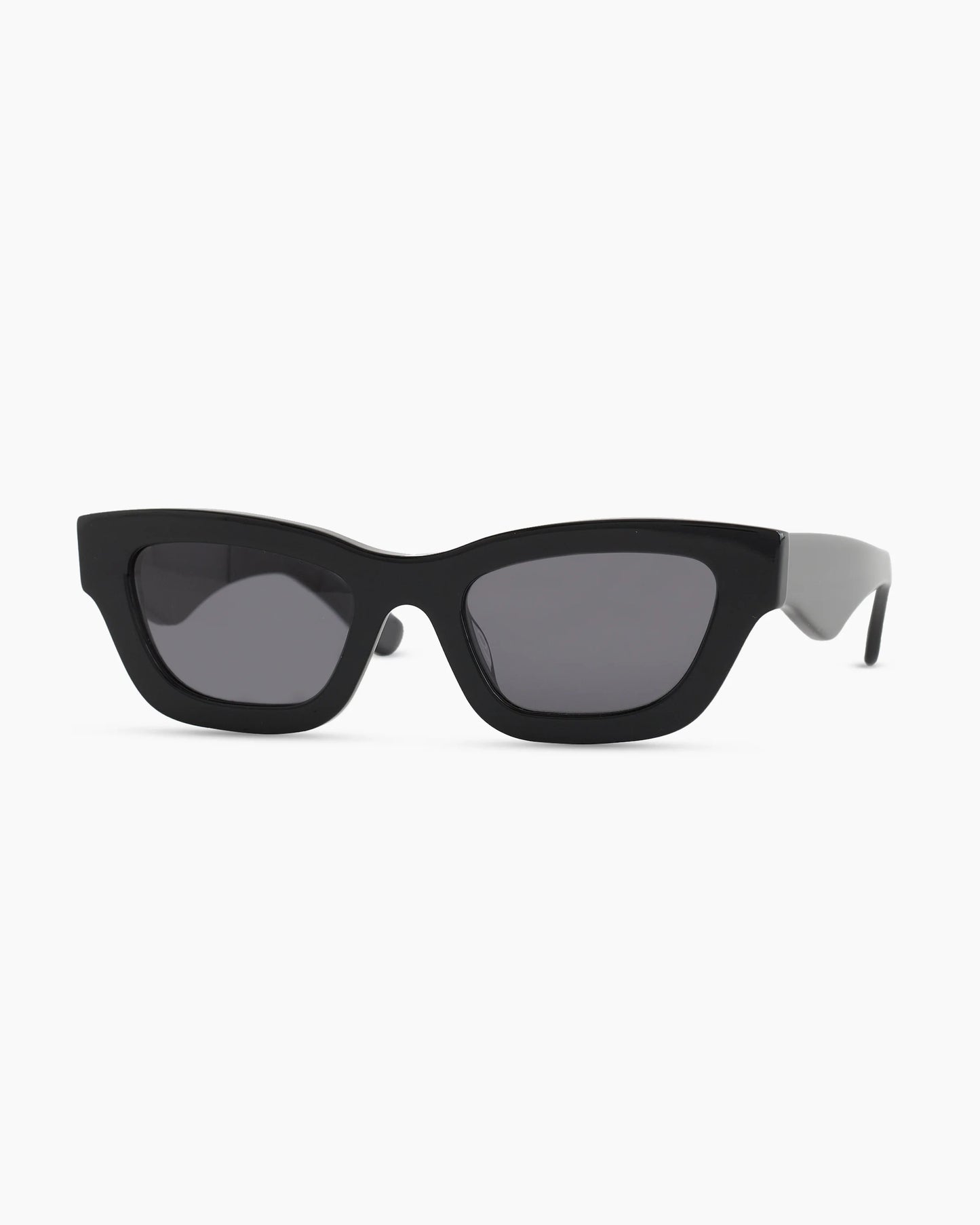 Jackie Polarized Acetate Sunglasses - One Size / Cream with Brown Lens