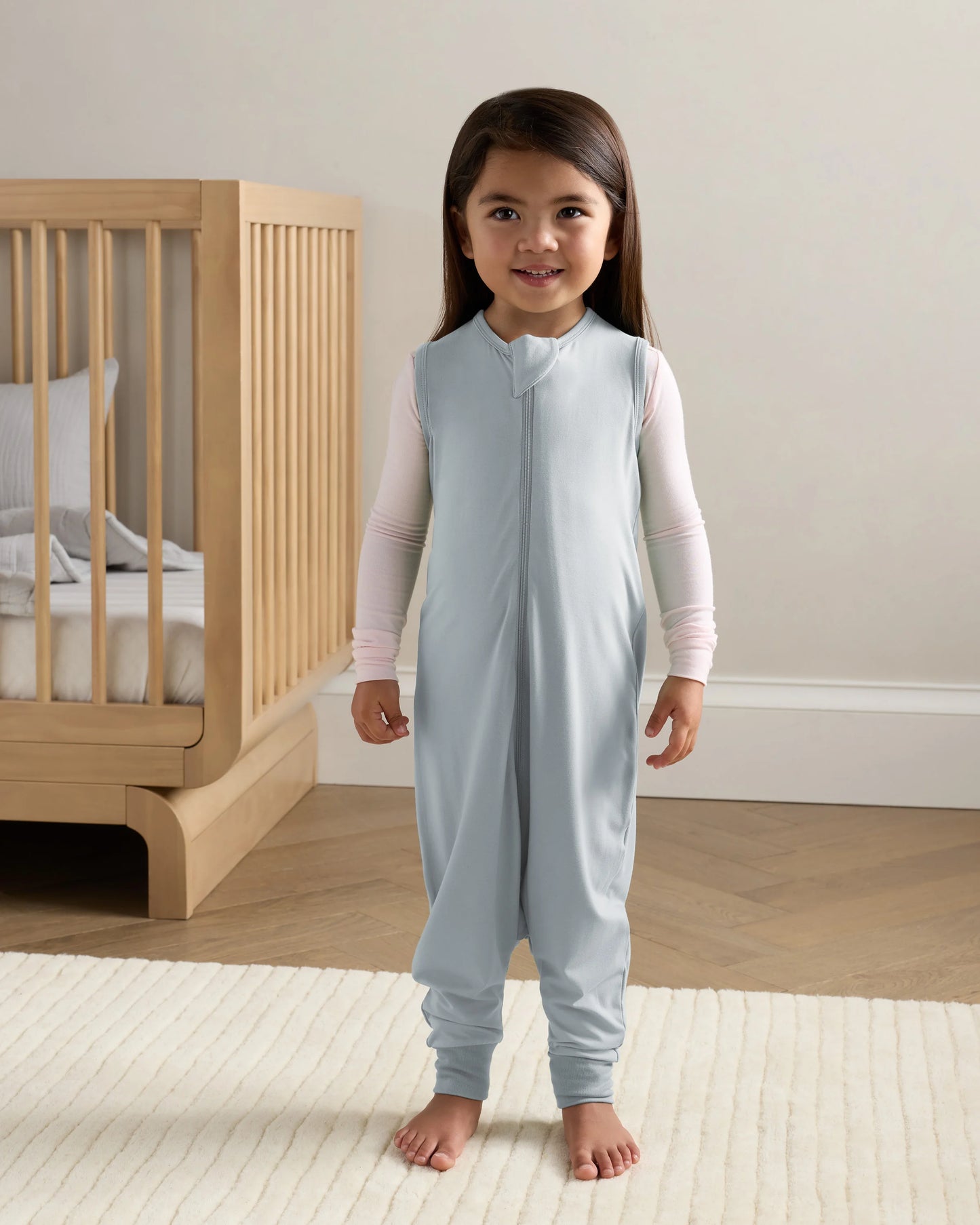Bamboo Sleep Bag Walker 0.5 TOG - M / Colony Blue