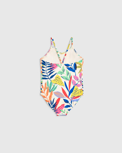 One-Piece Swimsuit - 2T / Wavy Fish