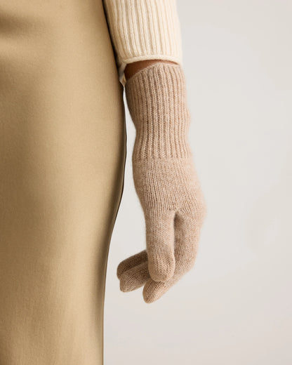 Mongolian Cashmere Gloves - One Size / True Navy