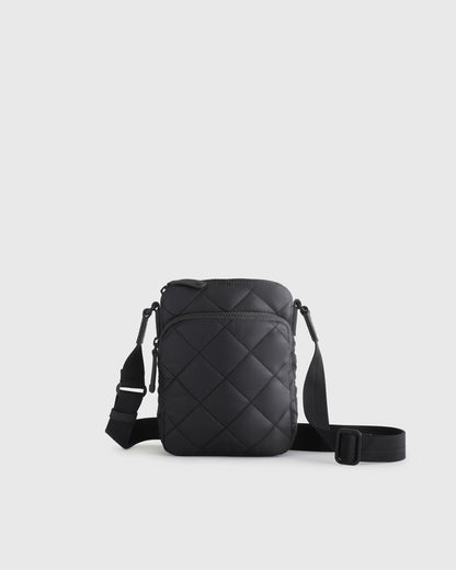 Transit Quilted Phone Crossbody - One Size / Navy