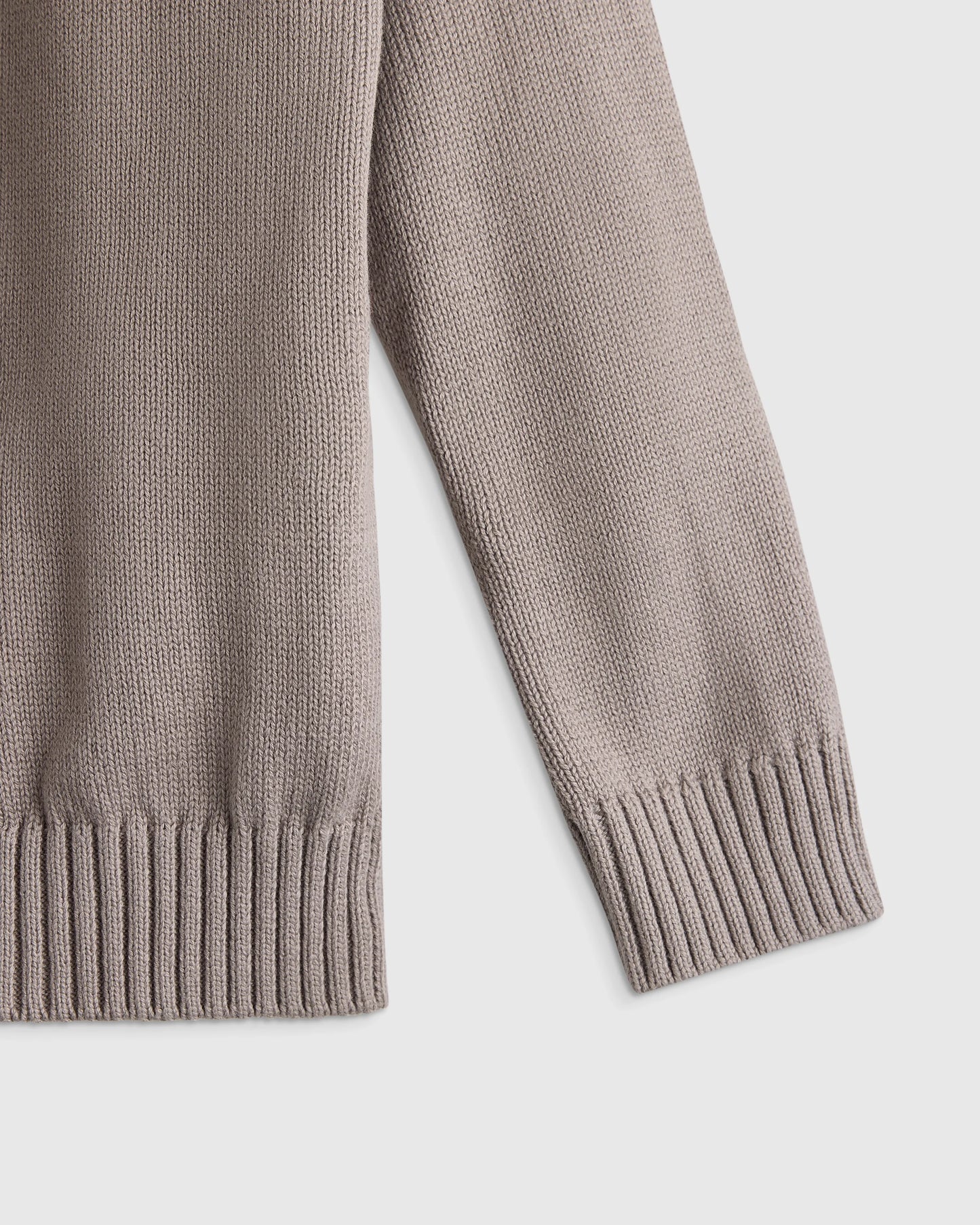 Boys 100% Organic Cotton Quarter-Zip Sweater - 6 / Navy