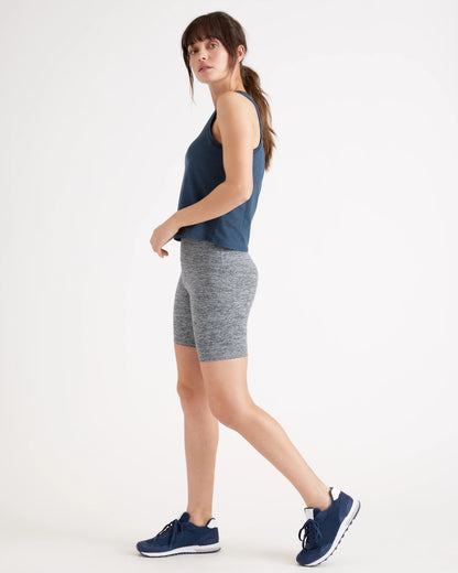 Ultra-Soft Bike Short - XS / Heather Espresso