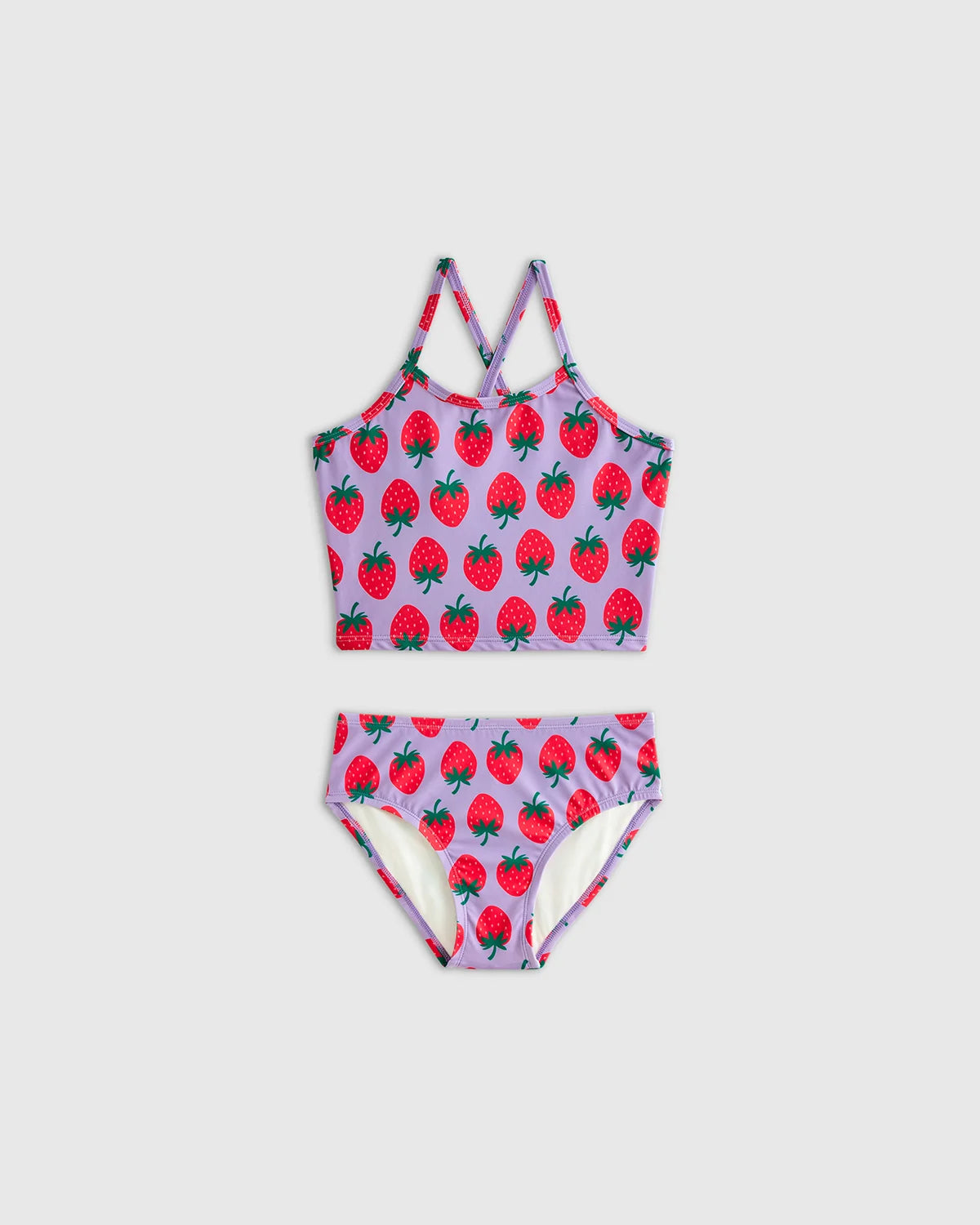 Tankini Swimsuit - 6 / Soft Ditsy Floral