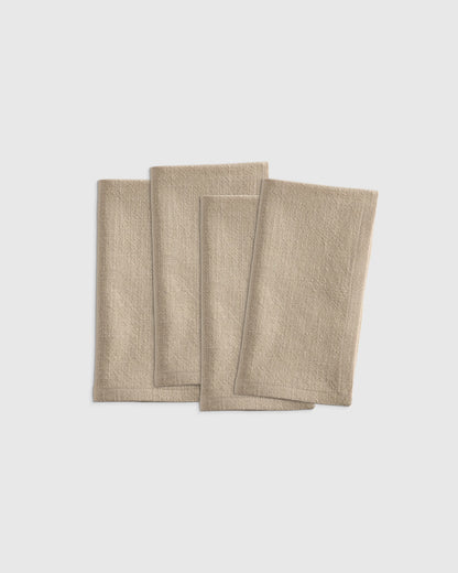 Organic Cotton Napkins - One Size / Warm White