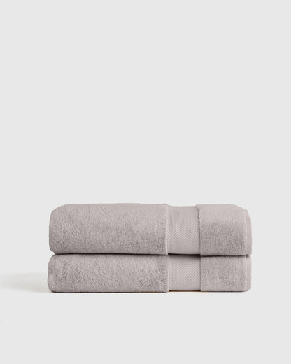 Turkish Ultra Plush Bath Sheet (Set of 2) - One Size / White