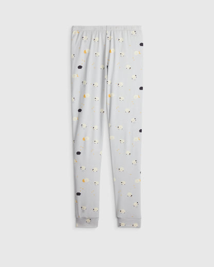 Bamboo Long Sleeve and Pant Pajama Set - 6 / Wildflower Dreams