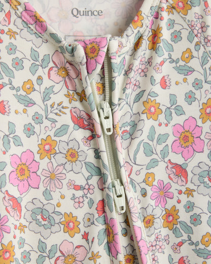 Bamboo Shortie Onesie Pajama - 2T / Sunshine