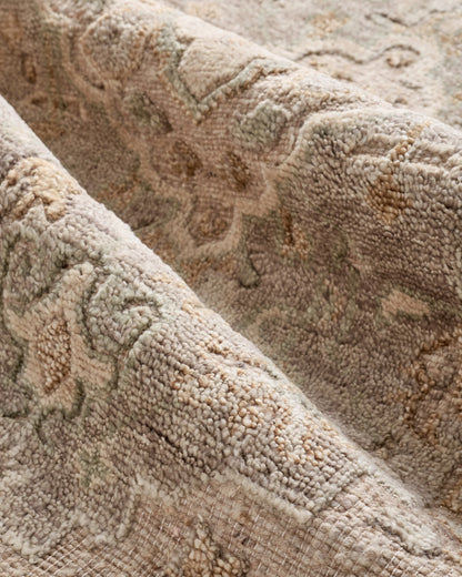 Callahan Hand-Knotted Wool Rug - 5' x 8' / Natural