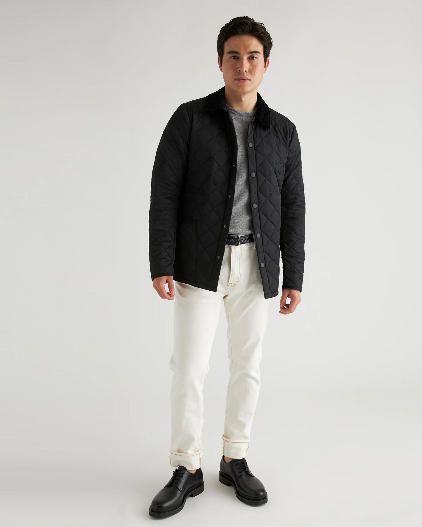 Featherless Quilted Jacket - S / Black