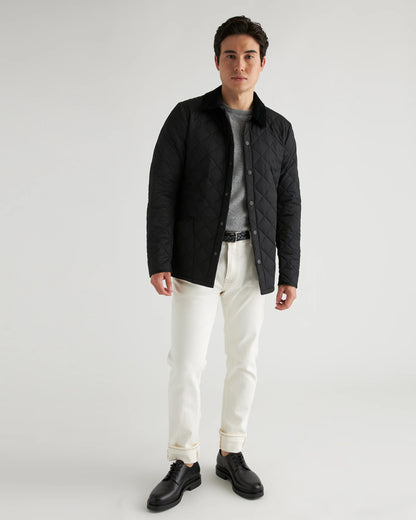 Featherless Quilted Jacket - S / Black