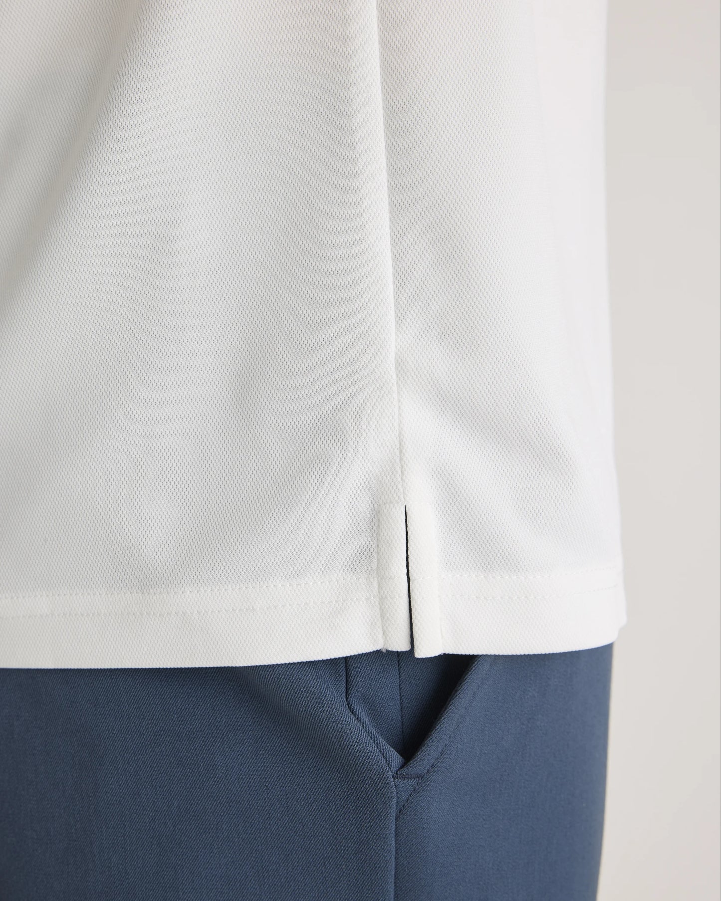 Commuter Stretch Pique Polo - S / Dark Coal