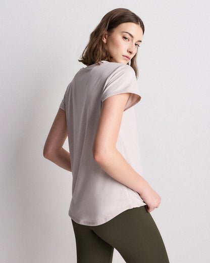Flowknit Breeze Tee - XS / Heather Green