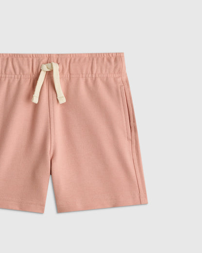 Organic Cotton French Terry Short - 2T / Heather Grey